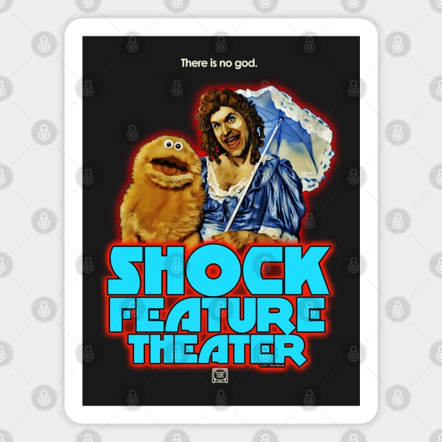 SHOCK FEATURE THEATER with Mini Coffee & Ookie Magnet by RobSchrab